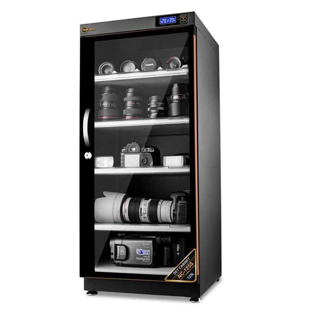 Tủ chống ẩm Nikatei NC-125S Gold - Hàng chính hãng