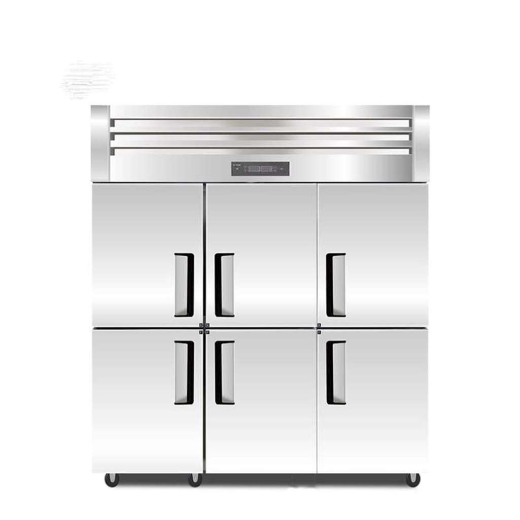 Tủ đông mát inox 6 cánh Fushima FSM-TDM6C - Hàng chính hãng