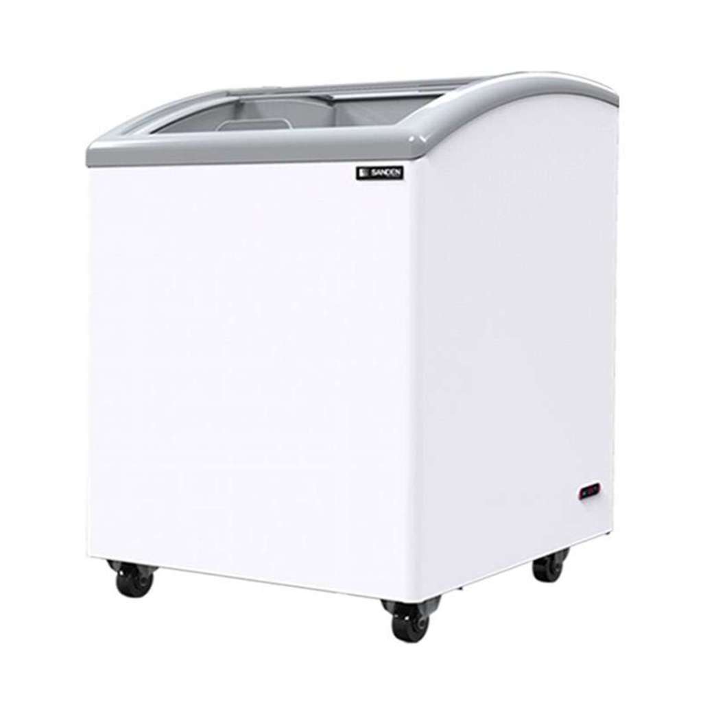 Tủ đông mặt kính cong Sanden SNC-0155 - Hàng chính hãng