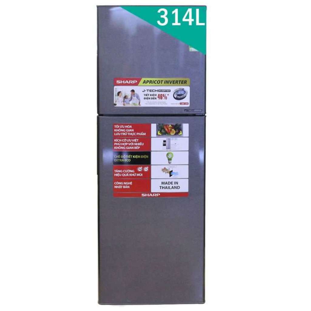 Tủ lạnh Inverter Sharp SJ-X316E-DS - Hàng chính hãng