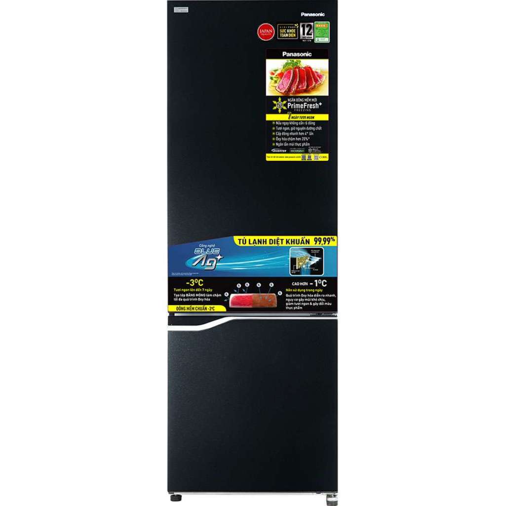 Tủ lạnh Panasonic inverter 322 lít NR-BV360GKVN - Hàng chính hãng