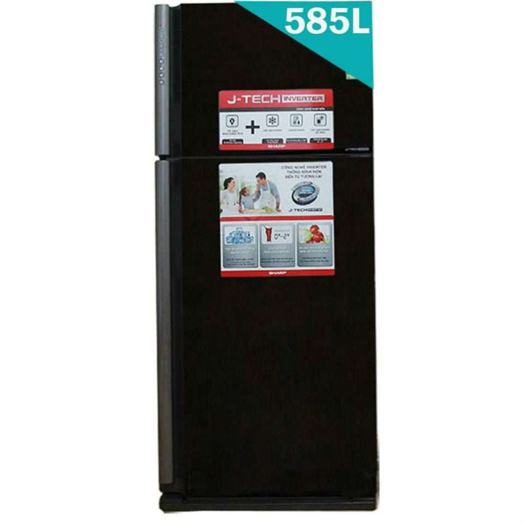 Tủ lạnh Sharp SJ-XP590PG-BK - Hàng chính hãng