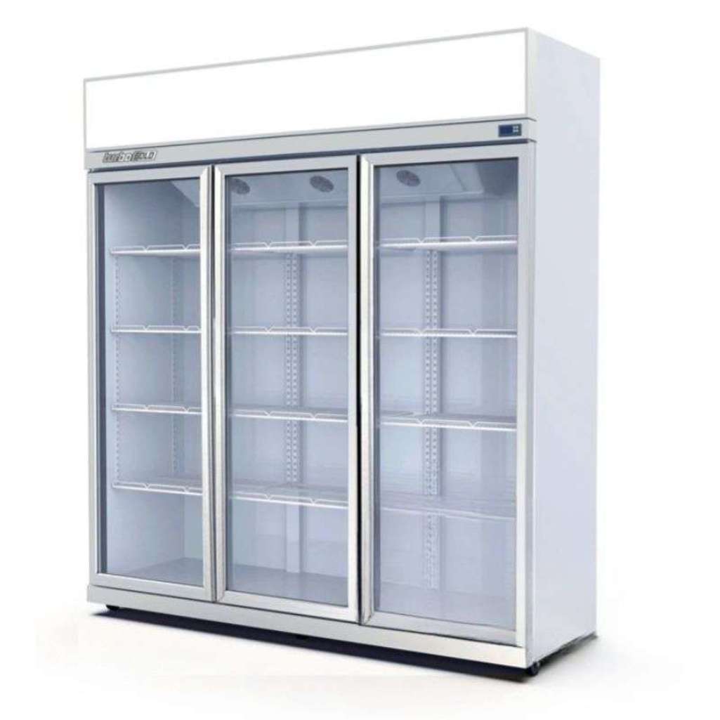 Tủ mát 2 cánh kính TurboGold TG-3DC-GS - Hàng chính hãng
