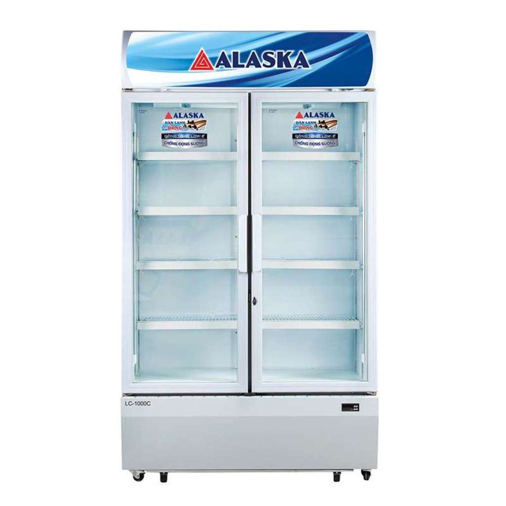 Tủ mát 2 cánh kính Alaska LC-1000C - Hàng chính hãng