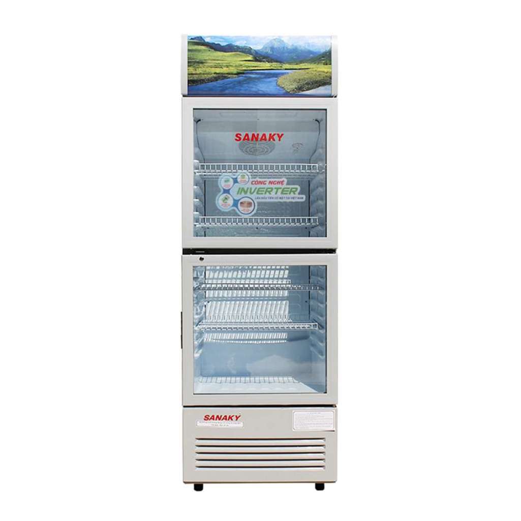 Tủ Mát Inverter Sanaky 200 Lít VH-258W3L - Hàng chính hãng