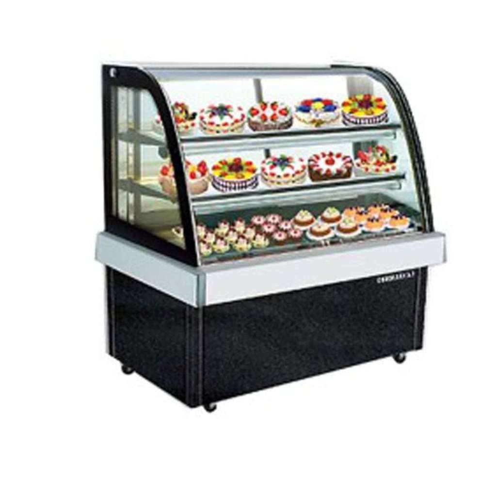 Tủ trưng bày bánh kiếng cong 0,9 Berjaya CCS09SB13-2FB - Hàng chính hãng
