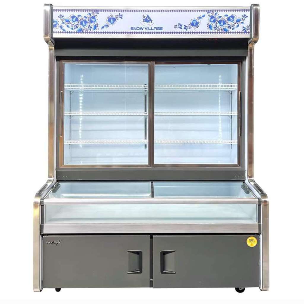 Tủ trưng bày trên mát dưới đông Snow Village DC-1600HY - Hàng chính hãng