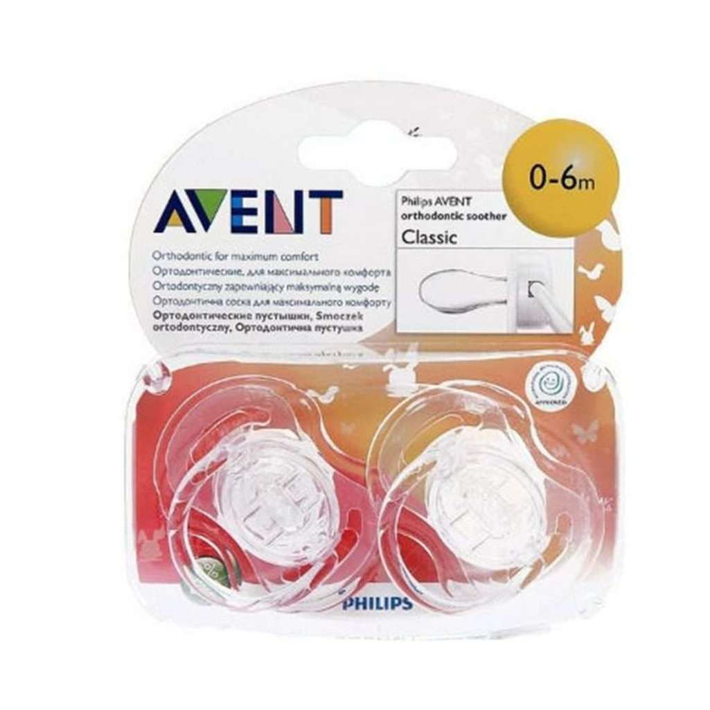Ty ngậm cao su silicon Philips Avent SCF170/18 - Hàng chính hãng