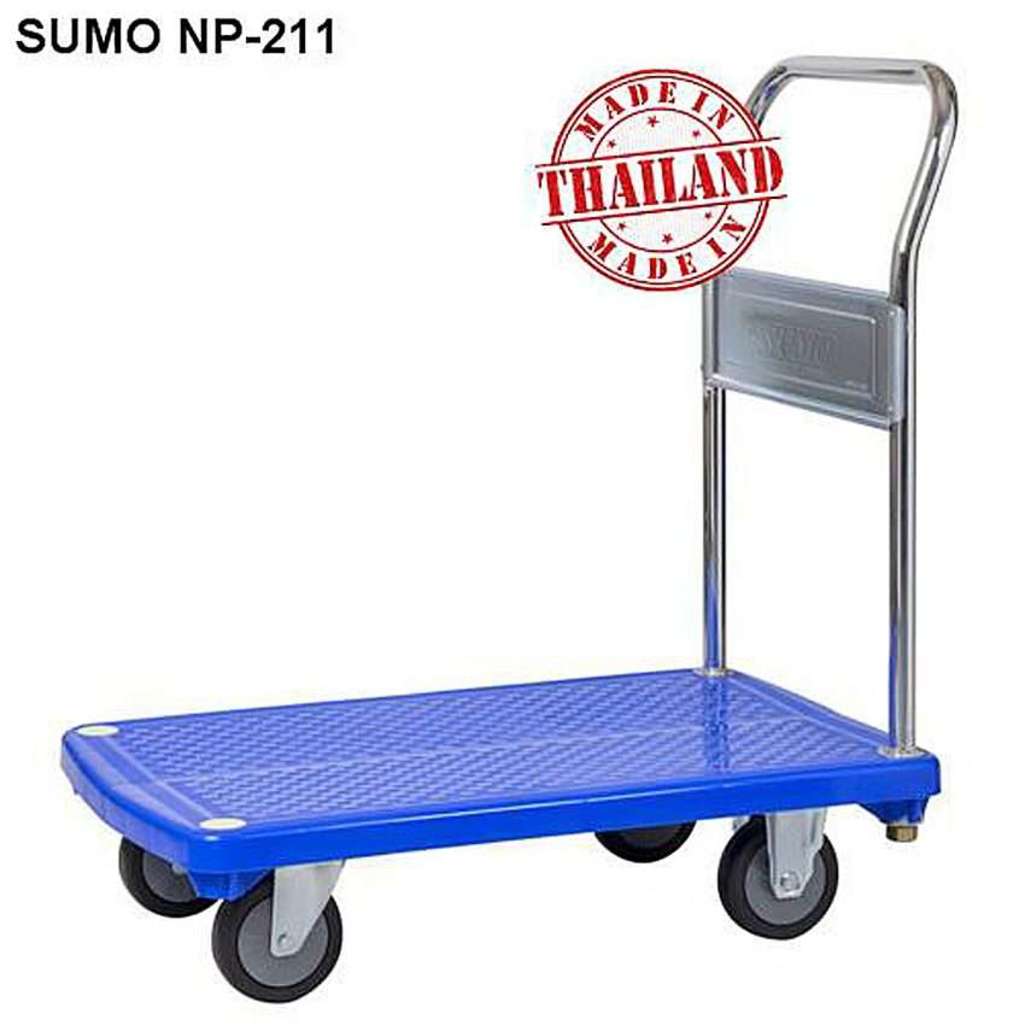 Xe đẩy hàng sàn nhựa Sumo NP-211 - Hàng chính hãng