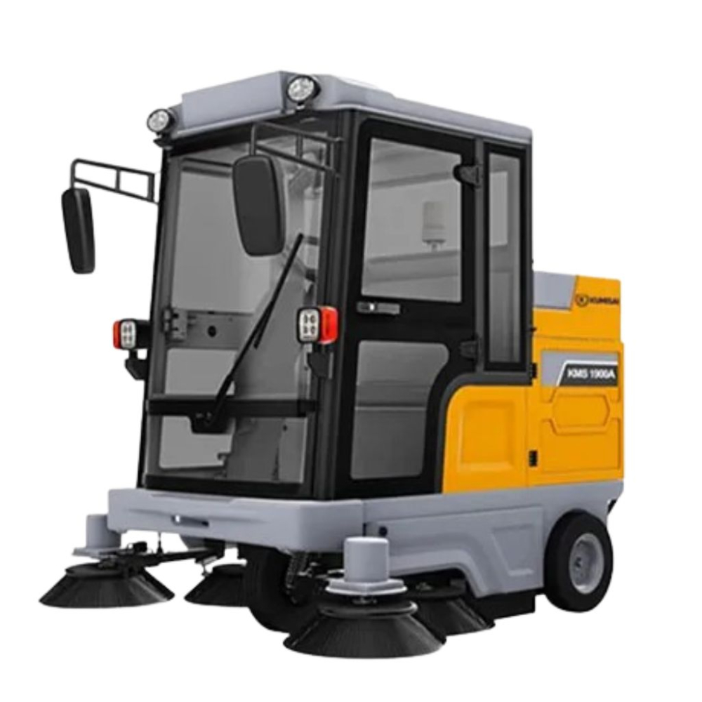 Xe quét rác ngồi lái Kumisai KMS 1900A - Hàng chính hãng