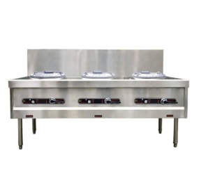 Bếp Á 3 họng gang có quạt thổi Bettop BA3HG-QT - Hàng chính hãng