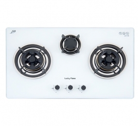 Bếp gas âm Lucky Flame LGS-913W - Hàng chính hãng