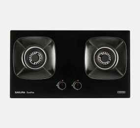 Bếp gas đôi âm Sakura SG2670GB