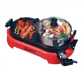Bếp lẩu nướng điện QueenHouse QH-223NL