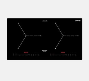 Bếp từ đôi Sakura SE-1230B