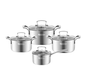 Bộ nồi inox 3 lớp liền khối Elmich Premium EL3100
