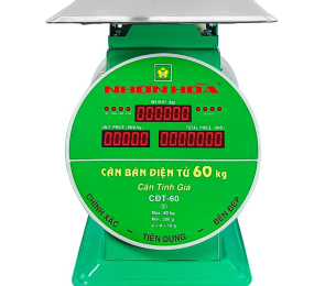 Cân điện tử Nhơn Hòa 60kg CĐT-60 - Hàng chính hãng
