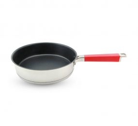 Chảo chống dính inox 304 Red Velvet 24cm Elmich EL3250 - Hàng chính hãng
