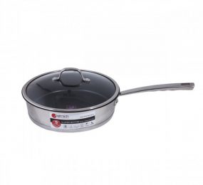 Chảo inox chống dính Zeus 26cm Elmich EL0125 - Hàng chính hãng