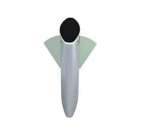 Hàng rào bán tự động Flap Barier ZKTeco FBL5222  - Hàng chính hãng