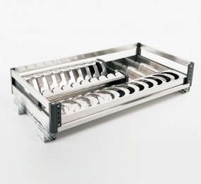 Kệ bát dĩa Inox lắp thùng/cánh Gerari GR9-A/B750 - Hàng chính hãng