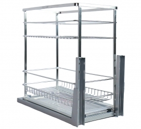 Kệ gia vị nan dẹt Inox Gerari DV.200 - Hàng chính hãng