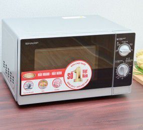 Lò vi sóng cơ Sharp R-205VN-S - Dung tích 20 lít - Hàng chính hãng
