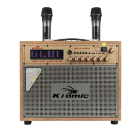 Loa xách tay Kiomic K1021 Bass 16cm kèm 2 micro