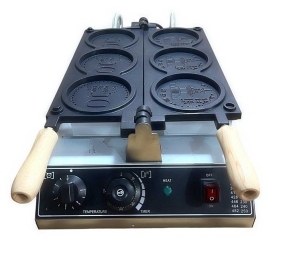 Máy làm bánh đồng xu Hàn Quốc 10 Won JC-3 loại 3 khuôn - Hàng chính hãng
