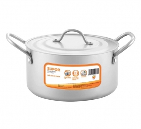 Nồi canh nhôm oxy hóa mềm Healthy Supor HT08008-3  - Hàng chính hãng