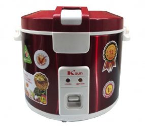 Nồi cơm điện 1.8L K'sun BA-2186S - Hàng chính hãng