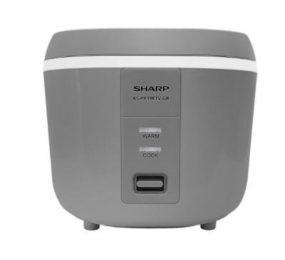 Nồi cơm nắp gài Sharp 1.8 lít KS-PR19ETV-GR - Hàng chính hãng
