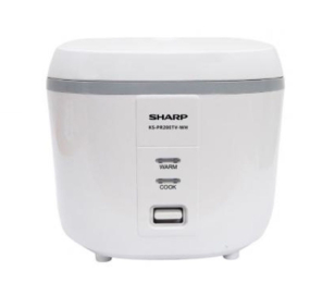 Nồi cơm nắp gài Sharp 1.8 lít KS-PR20ETV-WH - Hàng chính hãng