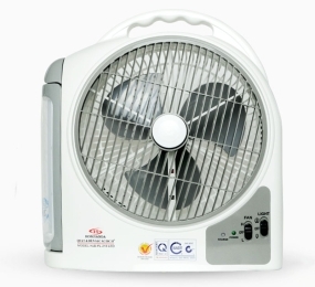 Quạt sạc tích điện Honjianda HJD-FL 213LED (2 Bình 6V-5Ah)