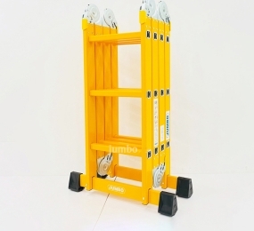 Thang nhôm gấp 4 đoạn Jumbo B305 - Hàng chính hãng