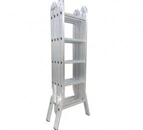 Thang nhôm gấp 4 đoạn Nakata TY-405 - Hàng chính hãng