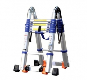 Thang nhôm rút gọn chữ A Jumbo A220B - Hàng chính hãng