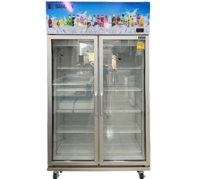 Tủ mát cửa kính Inverter Sanden YEM-1105i - Hàng chính hãng