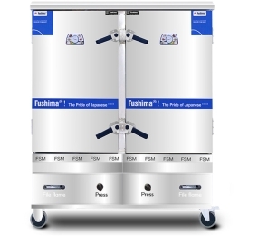 Tủ nấu cơm gas điện Fushima 24 khay YWD-240 - Hàng chính hãng