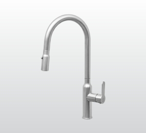 Vòi nóng lạnh dây rút inox Malloca K046-SS