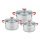 Bộ 3 nồi Inox Elmich EL3336 - Hàng chính hãng