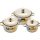 Bộ nồi 3 đáy Happy Cook HL06IC - Hàng chính hãng