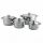 Bộ nồi cao cấp KaRat Fivestar Inox 8 món FS08CK - Hàng chính hãng