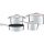 Bộ nồi chảo inox Elmich Praha EL8668 - Hàng chính hãng