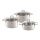 Bộ nồi Fissler MUNCHEN-3-MÓN - Hàng chính hãng