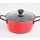 Bộ nồi hợp kim nhôm cứng Hard Anodized Happy Cook HA06R - Màu đỏ - Hàng chính hãng