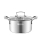 Bộ nồi inox 3 lớp liền khối Elmich Premium EL3100 - Hàng chính hãng