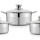 Bộ nồi inox Smartcook SM-2107MN size nồi 16, 20 , 24cm - Hàng chính hãng