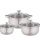 Bộ nồi inox Taka TKC03C - Hàng chính hãng
