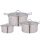 Bộ nồi inox Taka TKC03D - Hàng chính hãng